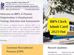 IBPS Clerk Admit Card 2025 Out: Download Link, Exam Dates & Key Instructions

IBPS Clerk Prelims 2025 Admit Card Released: Step-by-Step Download Guide

IBPS Clerk 2025 Hall Ticket: Prelims Shift Timings, Exam Pattern & Tips

IBPS Clerk Admit Card 2025 Download Link Activated @ ibps.in

IBPS Clerk Prelims Call Letter 2025: Important Dates, Documents & Guidelines