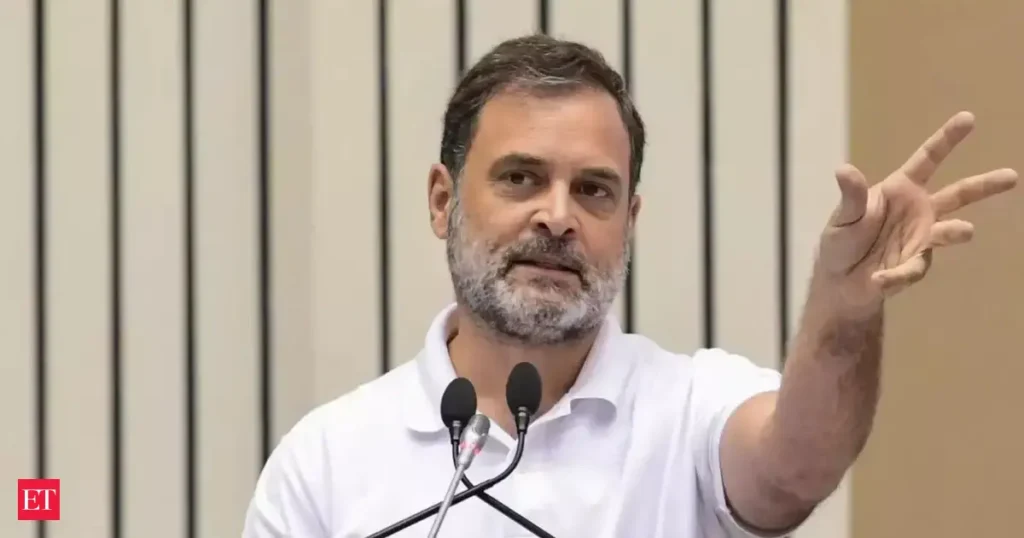 Rahul Gandhi Slams Government for Favoring Monopolies Over Small Businesses