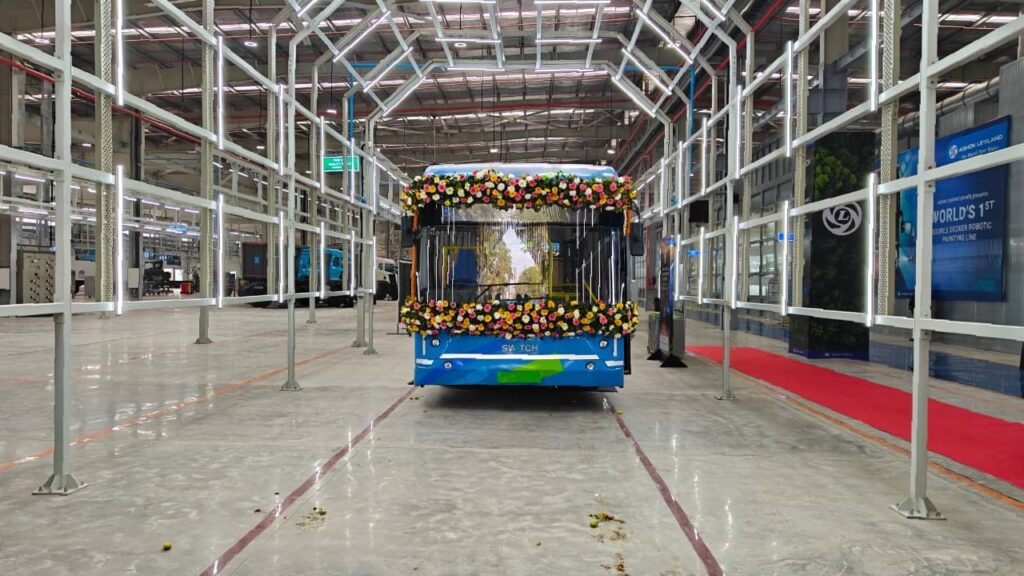 Ashok Leyland Shares Surge After Inauguration of New EV Manufacturing Plant in Lucknow