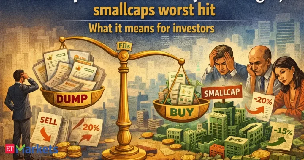 FIIs Dump 2 Stocks for Every One Bought: What It Means for Indian Investors