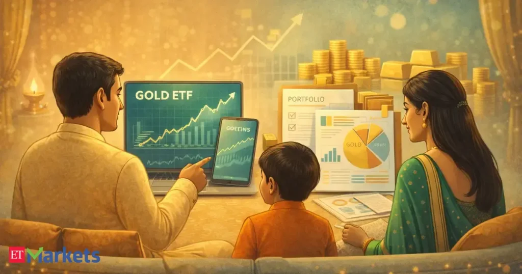 Gold ETFs Shine: Net Inflows Surge 4.5x in FY26 Amid Geopolitical Risks