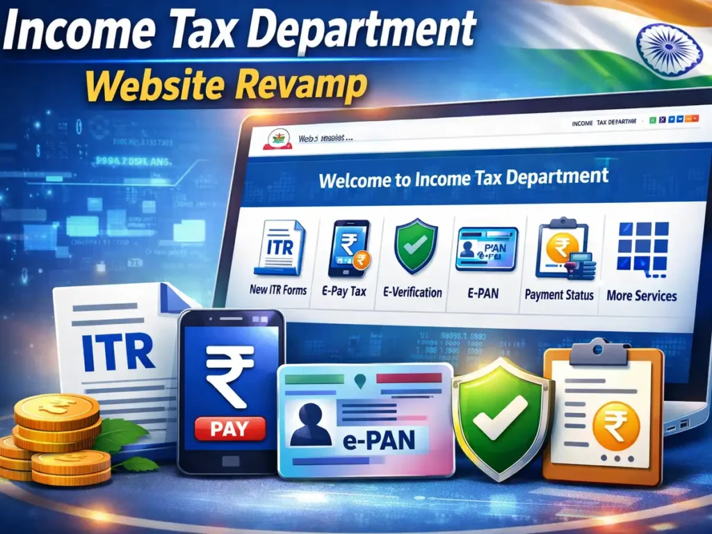 Income Tax Department Revamps Website: A Guide for Indian Taxpayers
