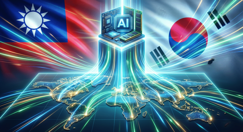 Why Taiwan and South Korea Are Suddenly Dominating Global Markets Again
The AI Boom Is Turning Taiwan & Korea Into Market Superpowers
How Taiwan and South Korea Became the Biggest Winners of the AI Revolution
From Semiconductors to AI: Why Global Investors Are Pouring Money Into Taiwan & Korea
India Should Watch Taiwan and Korea Very Carefully — Here’s Why