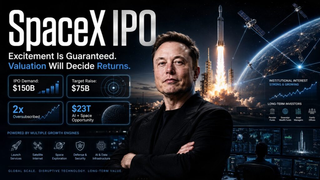 SpaceX IPO, Elon Musk, Starlink, space technology, aerospace stocks, global markets, IPO news, future investments, satellite internet, technology stocks, private companies, stock market trends, innovation investing, trillion dollar companies, space economy