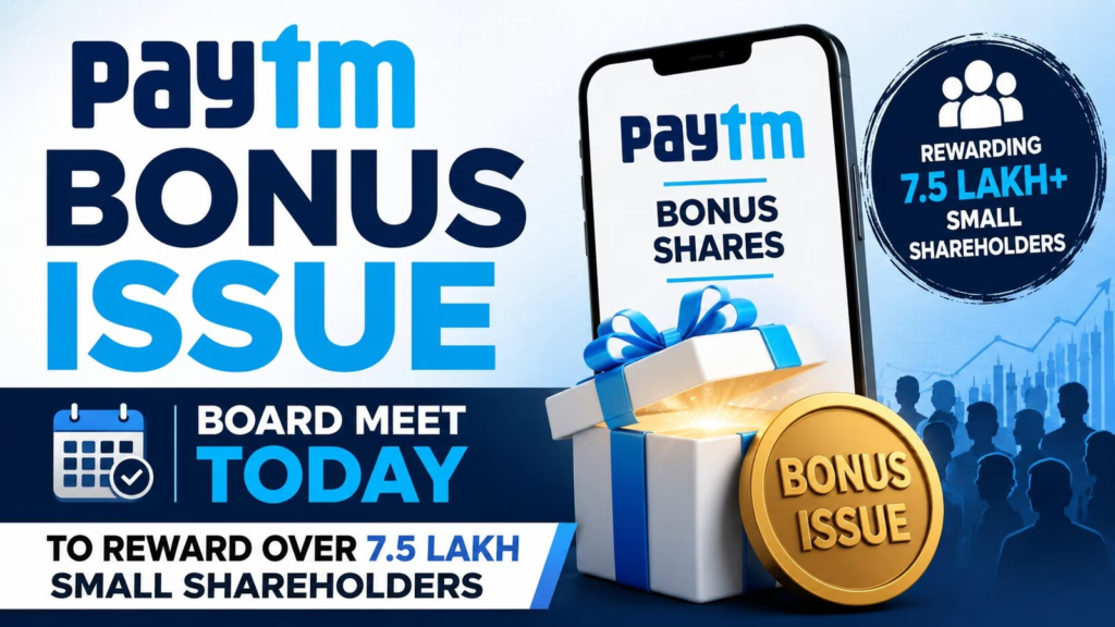 Paytm, Paytm bonus issue, One97 Communications, fintech stocks, stock market news, bonus shares, corporate actions, Q1 results, Indian stock market, shareholder value, growth investing, IPO, investment strategy, market trends, fintech
