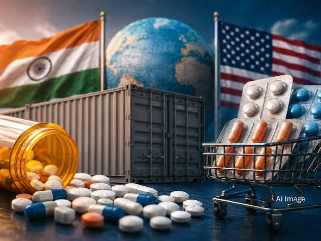 Trump tariffs, Generic medicines, Indian pharma, Pharmaceutical exports, US tariffs, Global trade, Pharma stocks, Drug manufacturing, Stock market news, Healthcare sector, Export industry, Trade policy, Global markets, Investment analysis, India pharma